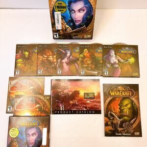 WORLD of WARCRAFT‎ Computer Game COMPLETE and MINT Condition Window 2000/XP MAC